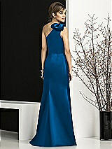 Rear View Thumbnail - Cerulean After Six Bridesmaids Style 6674