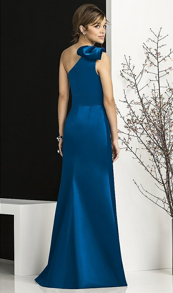 Back View - Cerulean After Six Bridesmaids Style 6674