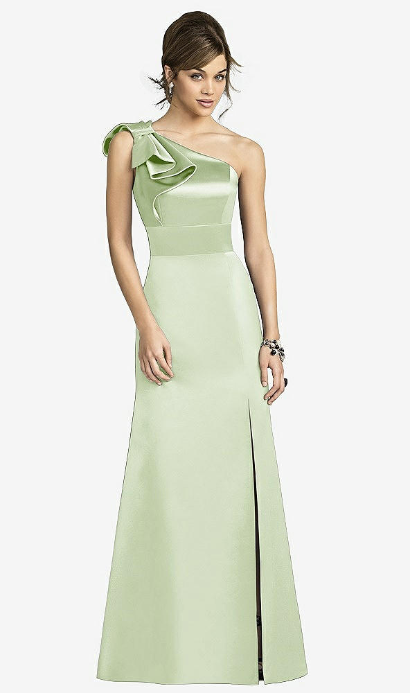 Front View - Limeade After Six Bridesmaids Style 6674
