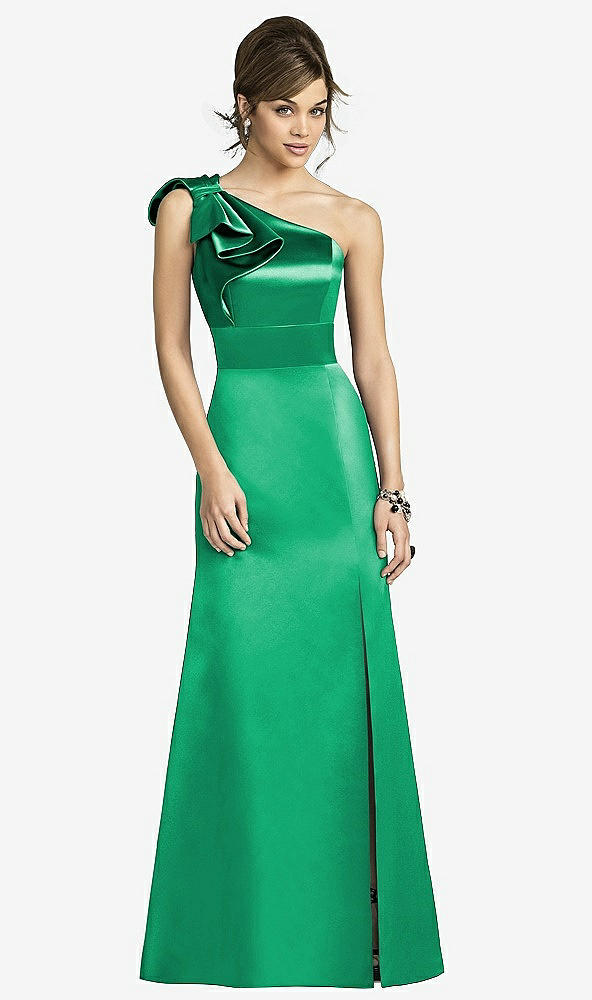 Front View - Pantone Emerald After Six Bridesmaids Style 6674