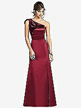 Front View Thumbnail - Burgundy After Six Bridesmaids Style 6674