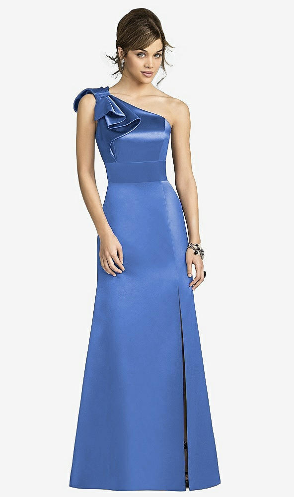 Front View - Cornflower After Six Bridesmaids Style 6674