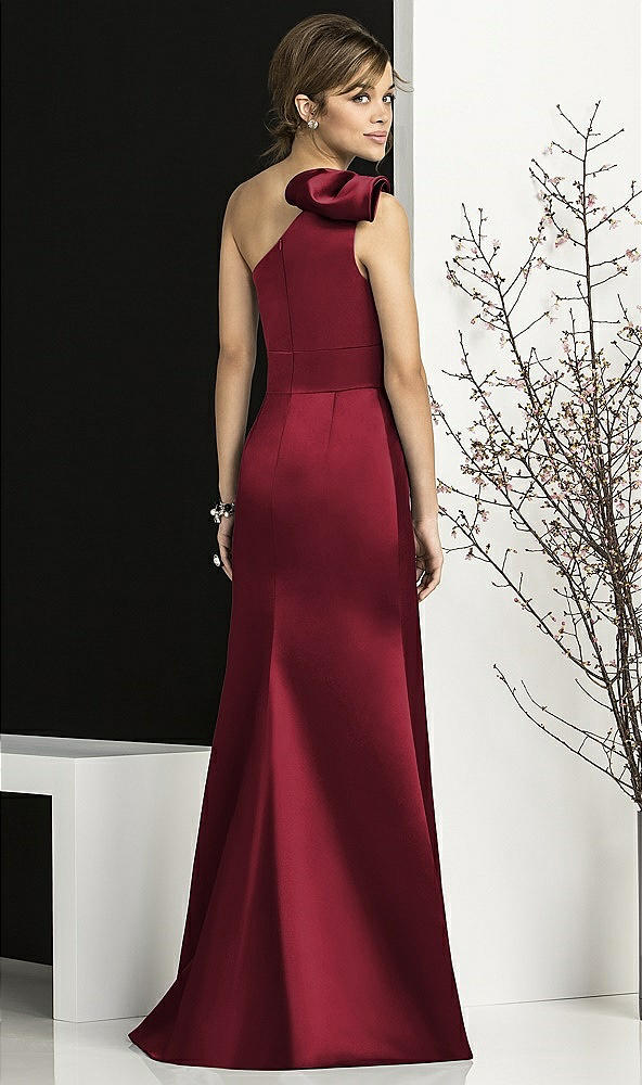 Back View - Claret After Six Bridesmaids Style 6674