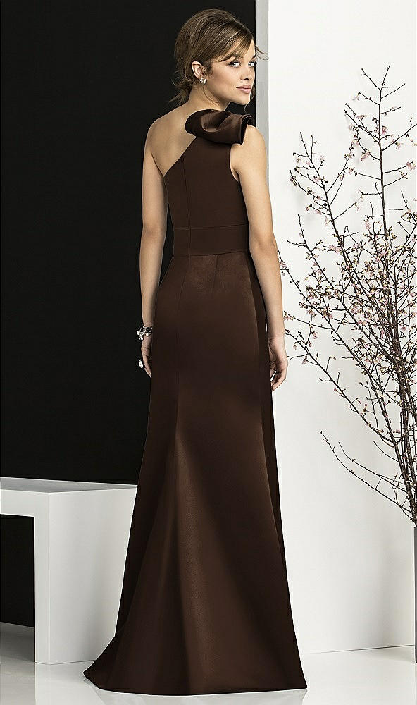 Back View - Espresso After Six Bridesmaids Style 6674