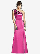 Front View Thumbnail - Fuchsia After Six Bridesmaids Style 6674