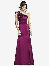 Front View Thumbnail - Merlot After Six Bridesmaids Style 6674