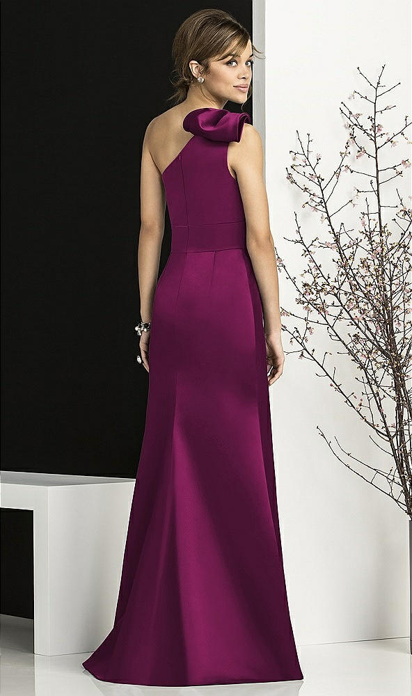 Back View - Merlot After Six Bridesmaids Style 6674