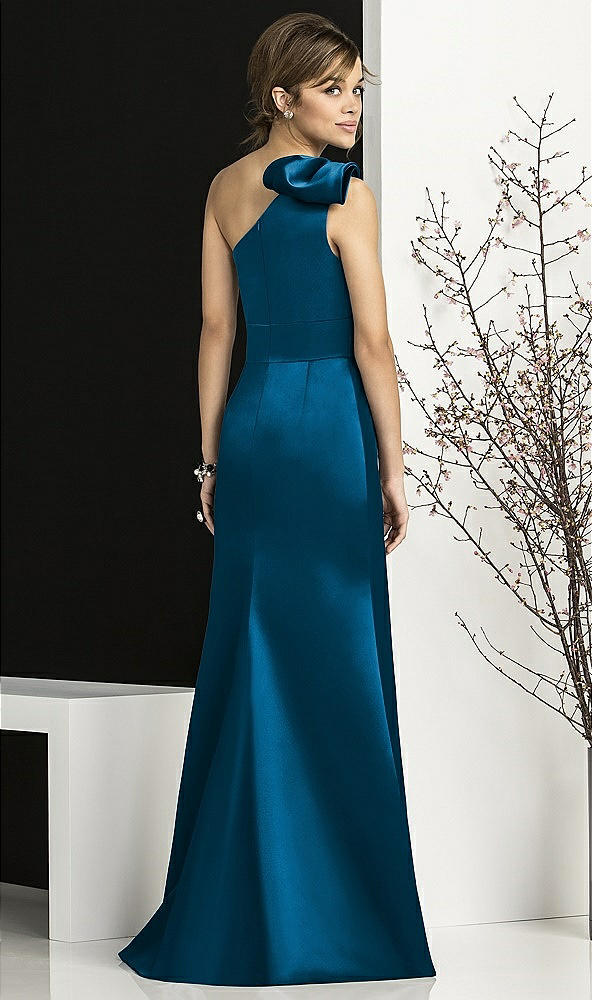 Back View - Ocean Blue After Six Bridesmaids Style 6674