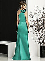 Rear View Thumbnail - Pantone Turquoise After Six Bridesmaids Style 6674
