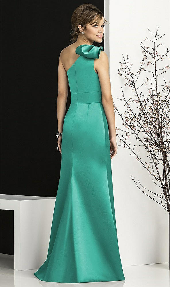 Back View - Pantone Turquoise After Six Bridesmaids Style 6674