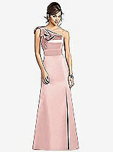 Front View Thumbnail - Rose - PANTONE Rose Quartz After Six Bridesmaids Style 6674