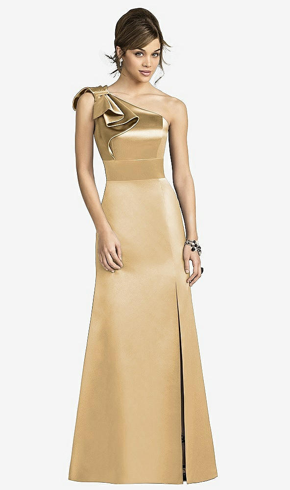 Front View - Venetian Gold After Six Bridesmaids Style 6674
