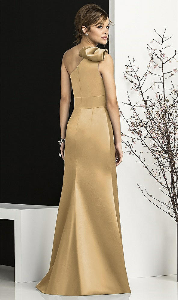 Back View - Venetian Gold After Six Bridesmaids Style 6674