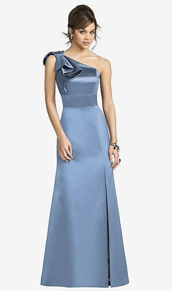 Front View - Windsor Blue After Six Bridesmaids Style 6674