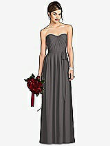 Front View Thumbnail - Caviar Gray After Six Bridesmaid Dress 6678