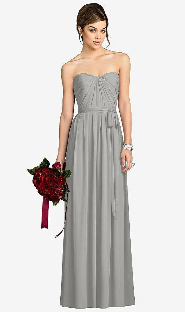 Front View - Chelsea Gray After Six Bridesmaid Dress 6678