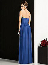 Rear View Thumbnail - Classic Blue After Six Bridesmaid Dress 6678