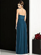 Rear View Thumbnail - Atlantic Blue After Six Bridesmaid Dress 6678