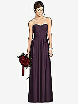 Front View Thumbnail - Aubergine After Six Bridesmaid Dress 6678