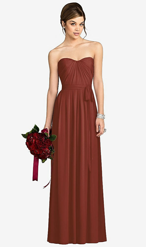 Front View - Auburn Moon After Six Bridesmaid Dress 6678