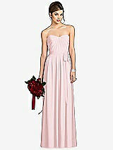 Front View Thumbnail - Ballet Pink After Six Bridesmaid Dress 6678