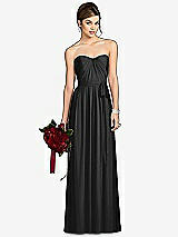 Front View Thumbnail - Black After Six Bridesmaid Dress 6678