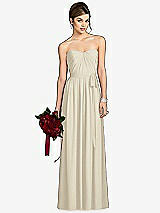 Front View Thumbnail - Champagne After Six Bridesmaid Dress 6678