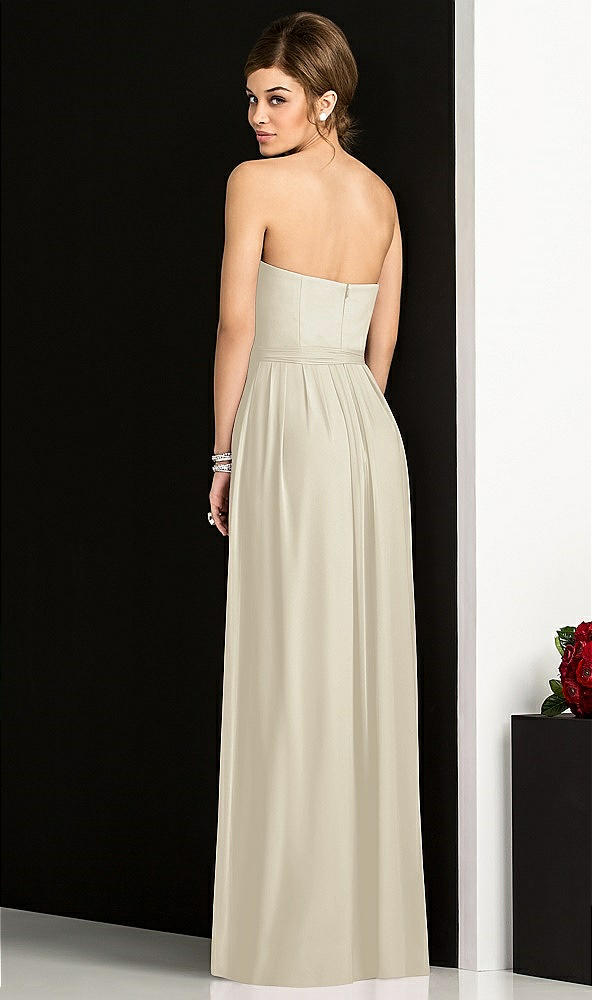 Back View - Champagne After Six Bridesmaid Dress 6678