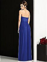 Rear View Thumbnail - Cobalt Blue After Six Bridesmaid Dress 6678