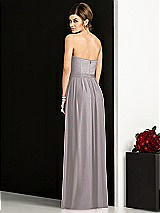 Rear View Thumbnail - Cashmere Gray After Six Bridesmaid Dress 6678