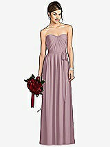 Front View Thumbnail - Dusty Rose After Six Bridesmaid Dress 6678