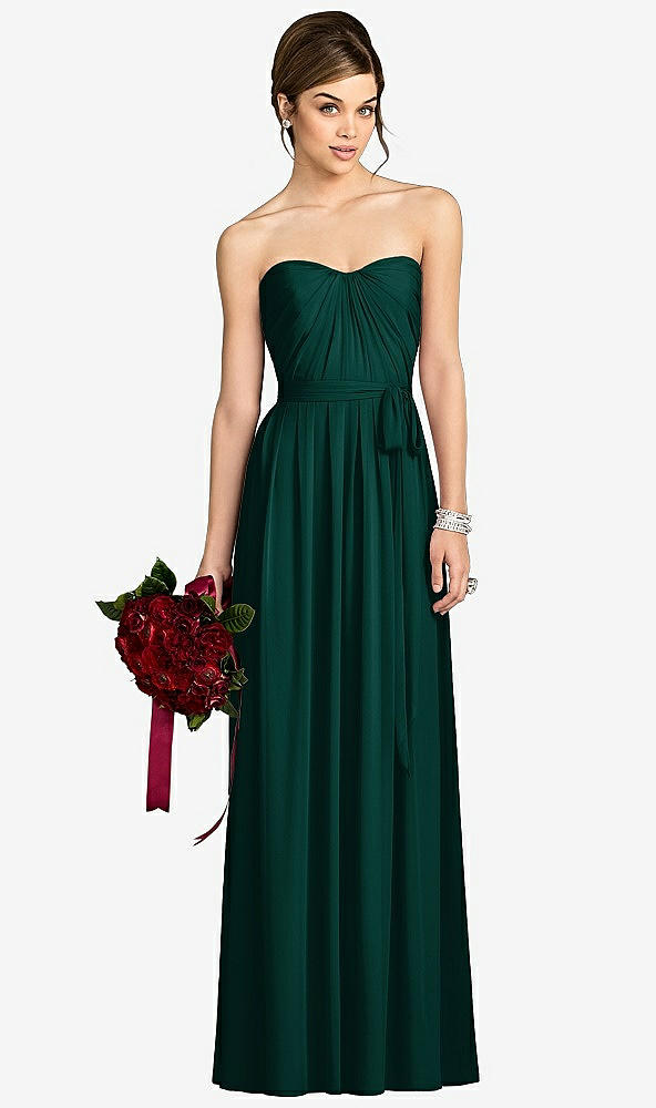 Front View - Evergreen After Six Bridesmaid Dress 6678
