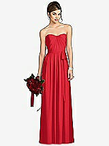 Front View Thumbnail - Parisian Red After Six Bridesmaid Dress 6678