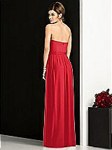Rear View Thumbnail - Parisian Red After Six Bridesmaid Dress 6678