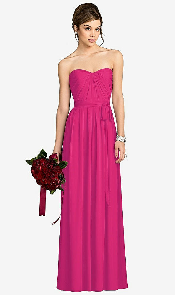 Front View - Think Pink After Six Bridesmaid Dress 6678