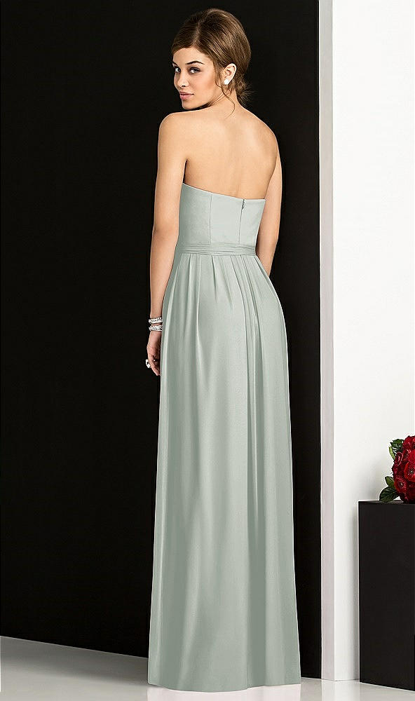 Back View - Willow Green After Six Bridesmaid Dress 6678