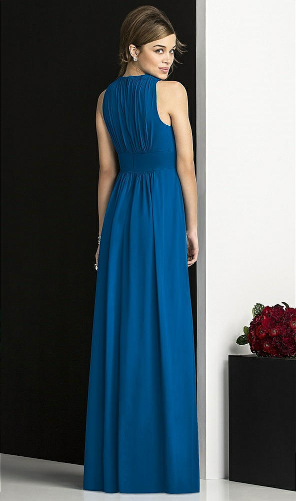 Back View - Cerulean After Six Bridesmaids Style 6680