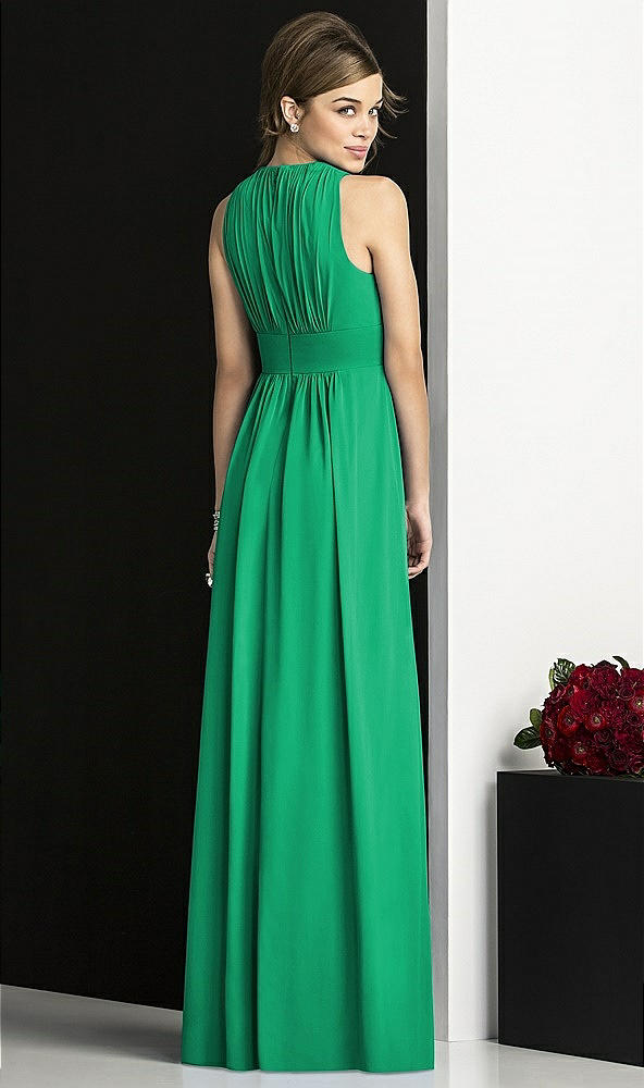 Back View - Pantone Emerald After Six Bridesmaids Style 6680