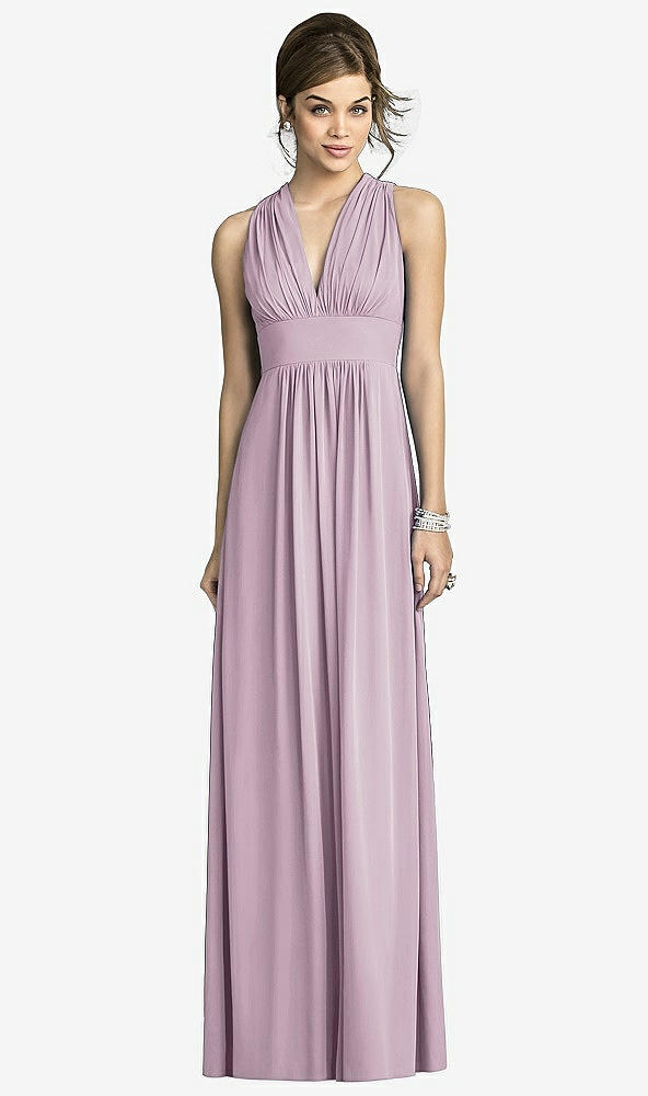 Front View - Suede Rose After Six Bridesmaids Style 6680