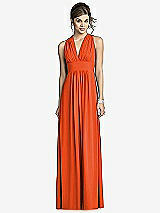 Front View Thumbnail - Tangerine Tango After Six Bridesmaids Style 6680
