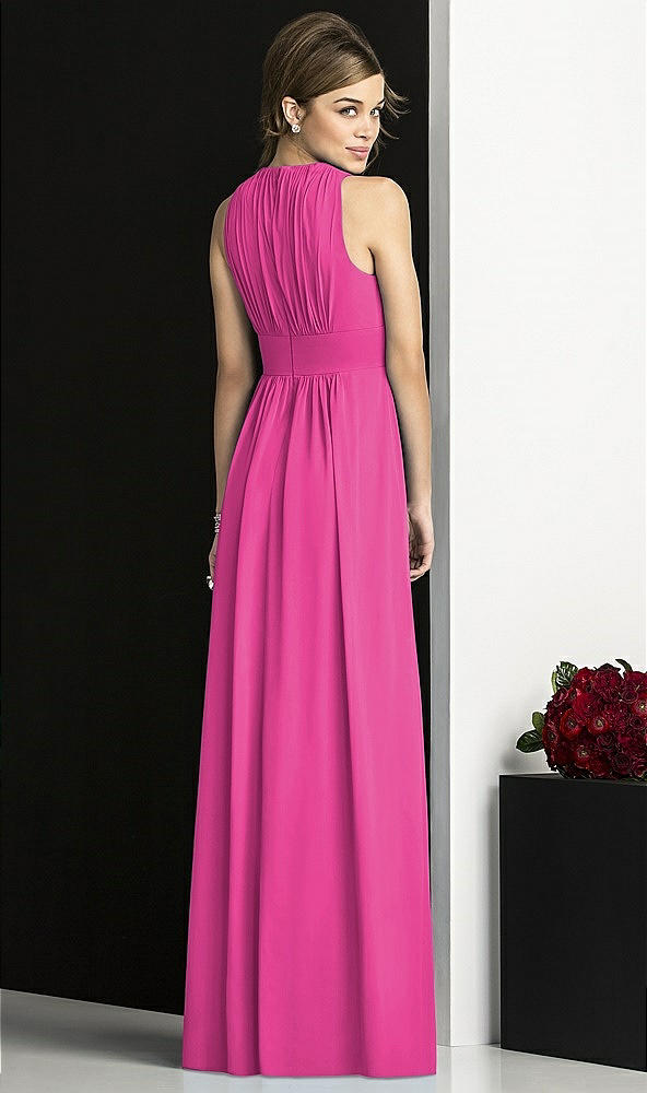 Back View - Fuchsia After Six Bridesmaids Style 6680