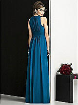Rear View Thumbnail - Ocean Blue After Six Bridesmaids Style 6680