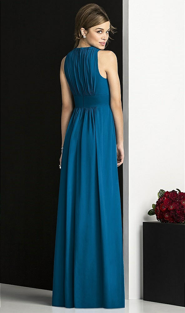 Back View - Ocean Blue After Six Bridesmaids Style 6680