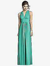 Front View Thumbnail - Pantone Turquoise After Six Bridesmaids Style 6680