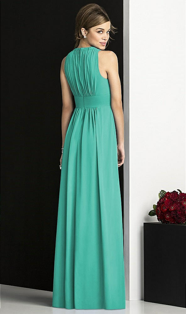 Back View - Pantone Turquoise After Six Bridesmaids Style 6680