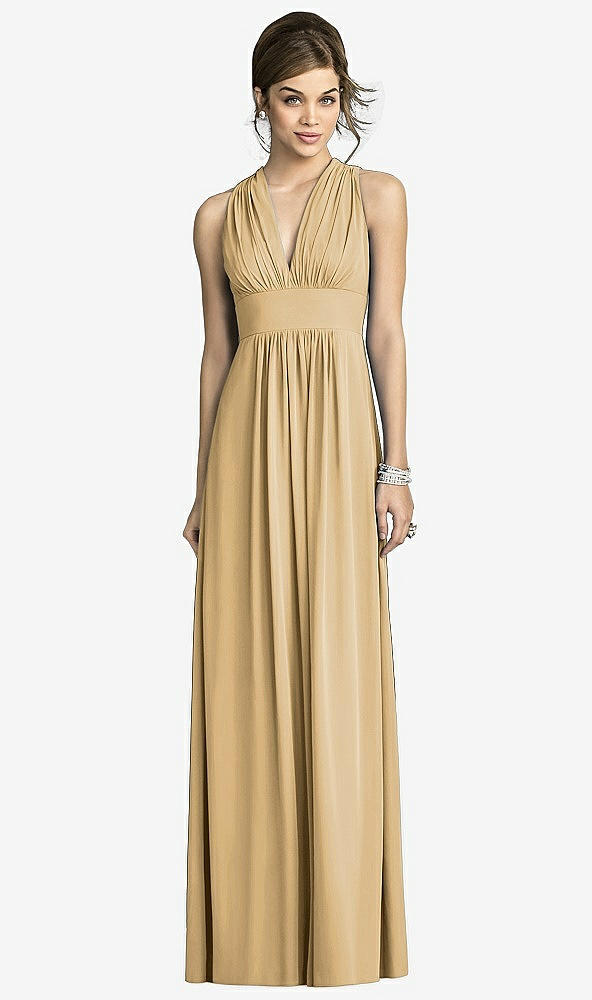Front View - Venetian Gold After Six Bridesmaids Style 6680