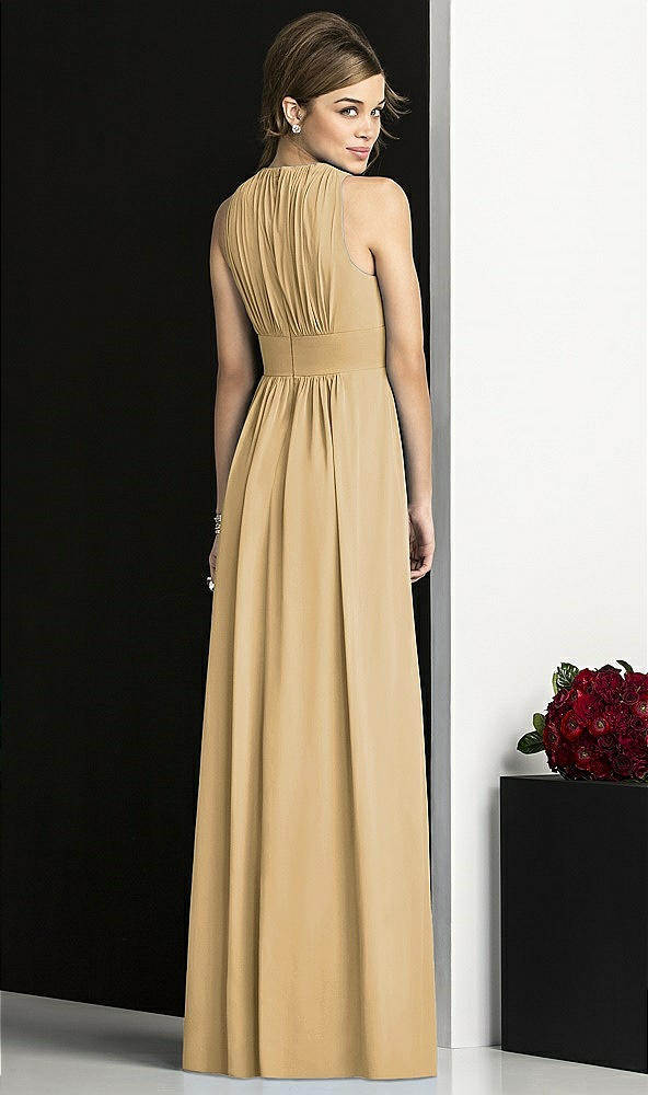 Back View - Venetian Gold After Six Bridesmaids Style 6680
