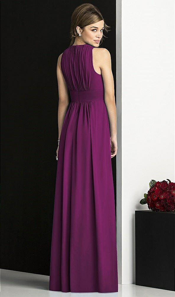 Back View - Wild Berry After Six Bridesmaids Style 6680