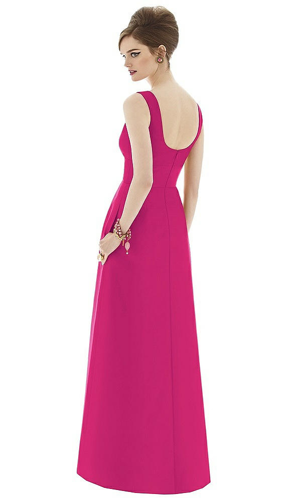Back View - Think Pink Alfred Sung Bridesmaid Dress D659