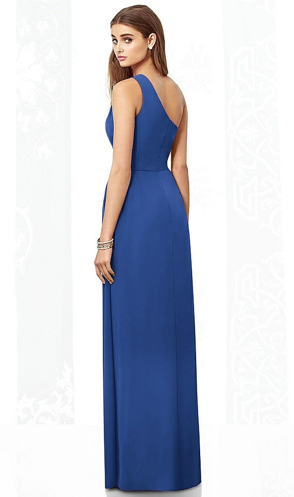 Back View - Classic Blue After Six Bridesmaid Dress 6688